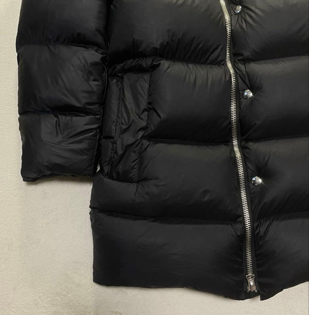 アクネ acne studios ロングダウンコート ブラック サイズ44 肉厚