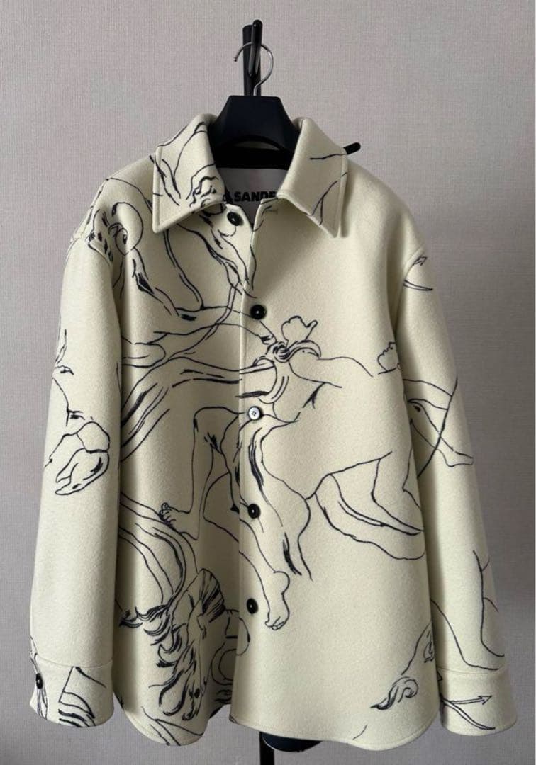 22AW / JIL SANDER / 星座コート定価約24万円 - メルカリ