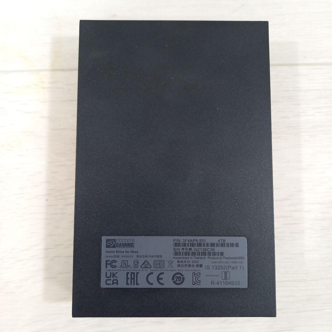 SEAGATE Game Drive for Xbox 4TB ポータブルHDD