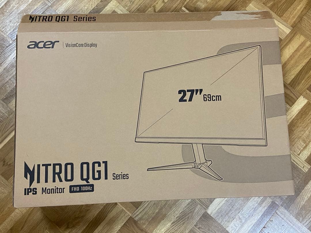 ACER モニター　QG271 27インチ