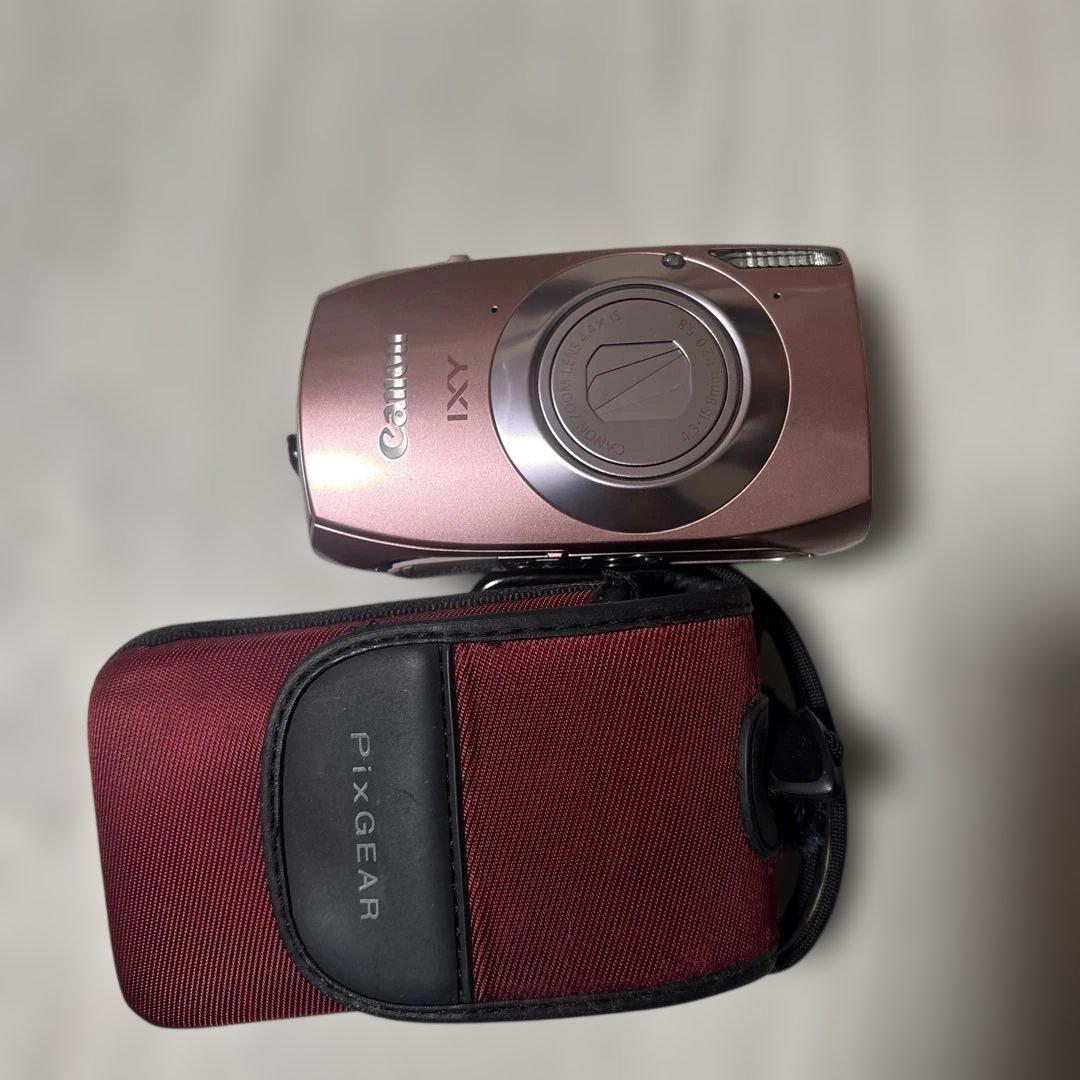 美品Canon IXY 32S コンパクトデジタルカメラPIXGEARケース付き