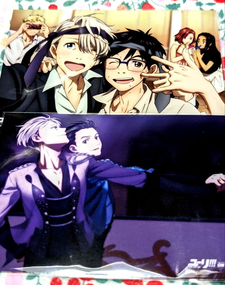 ユーリ!!! on ICE ヴィクトル 勇利 バンケット 離そば ブロマイド