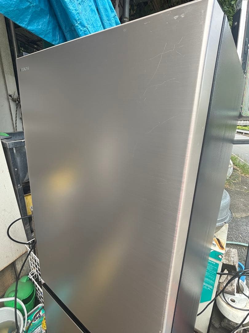 日立ノンフロン冷凍冷蔵庫　R-V38SVL　2023年製