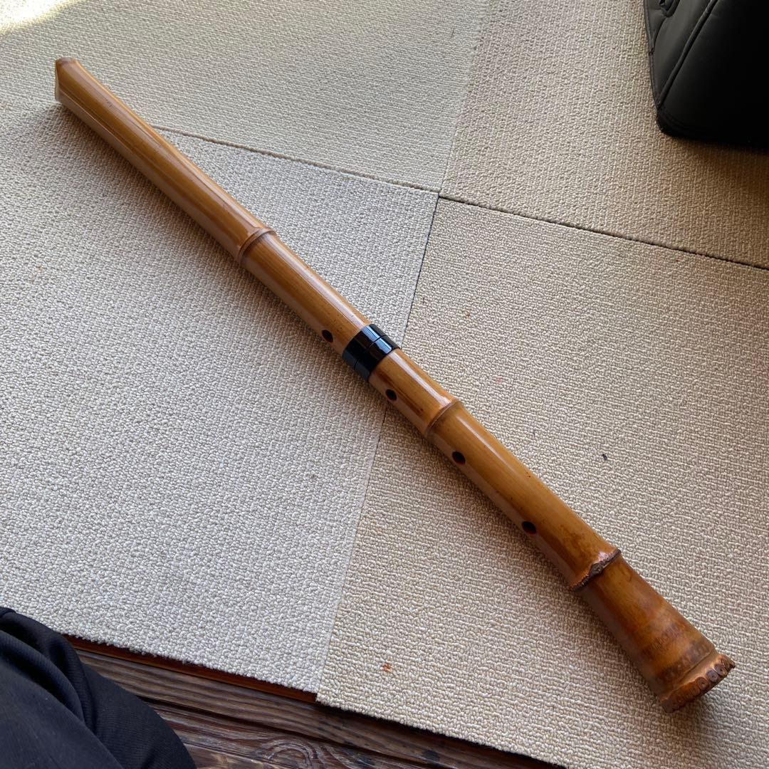 197 尺八　ニ尺一寸管銘ニ印よめません 尺八商品一覧 | 尺八販売 遍山銘尺八【公式】 － 製作、修理、調整