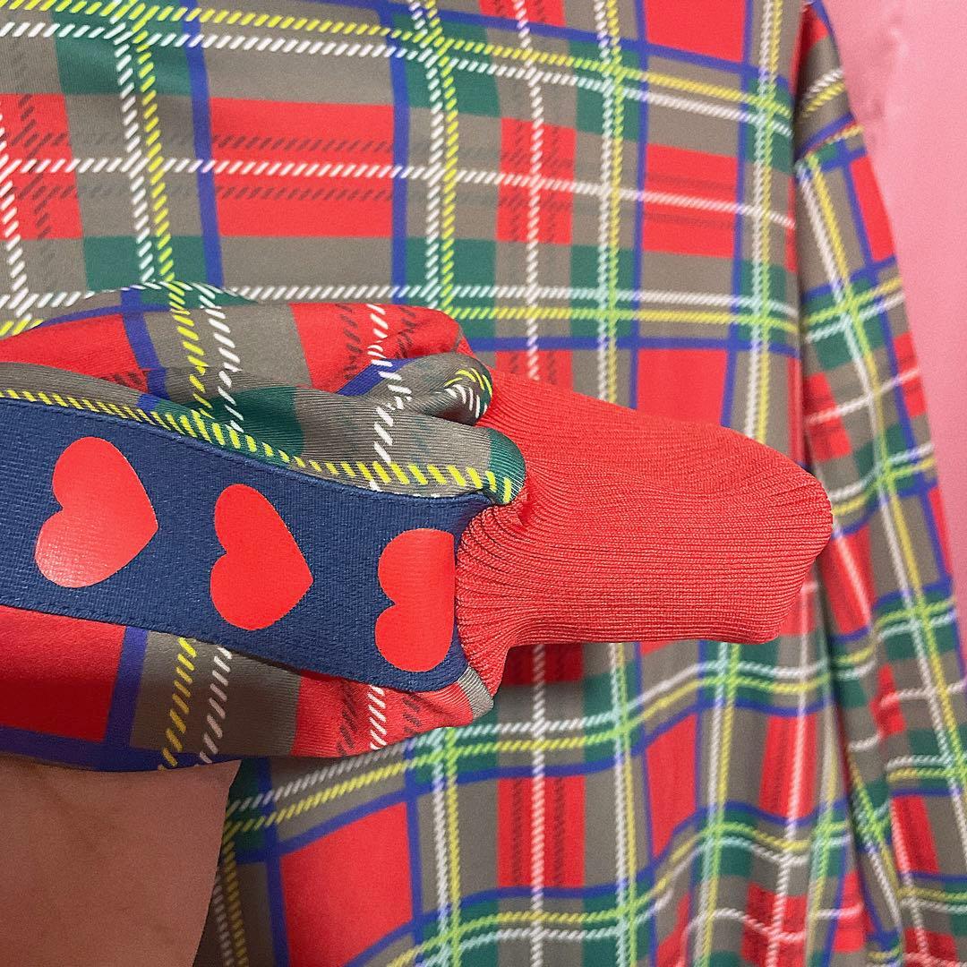 HEIHEI トラックジャケット 赤 heihei - メルカリ