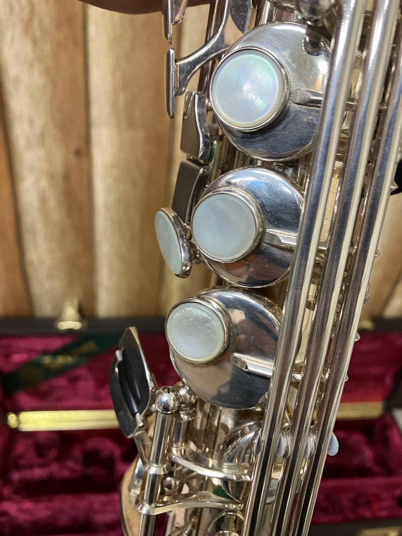 ソプラノサックスSelmer SeriesIII シルバープレート 49万番台