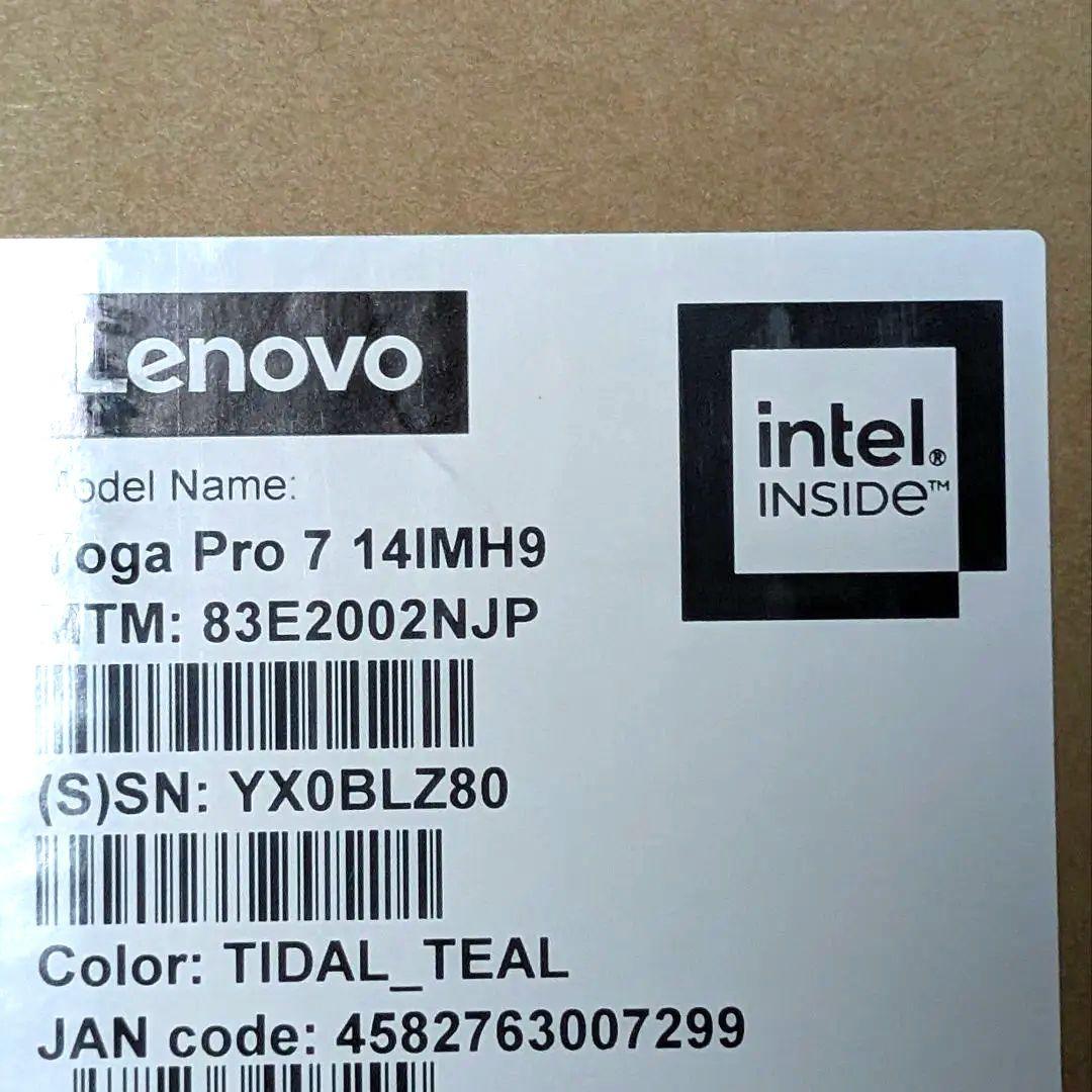 Windowsノート本体 Lenovo Yoga Pro 7 14IMH9 GeForce RTX4050