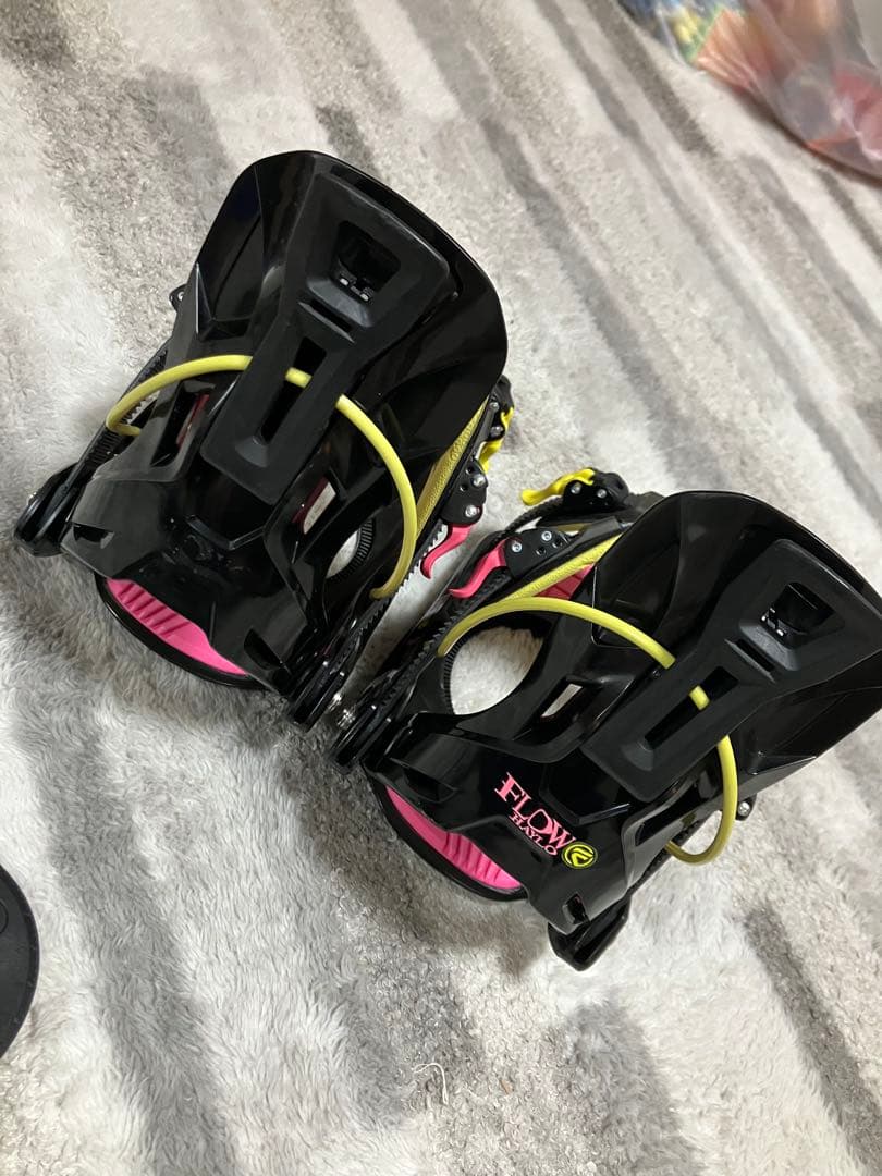 Flowビンディング リアエントリーHaylo Black Neon М