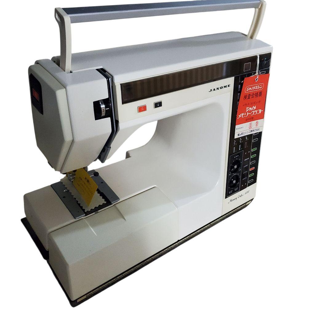 ジャノメ Memory Craft 6000 ミシン 未使用保管品 ジャンク - メルカリ
