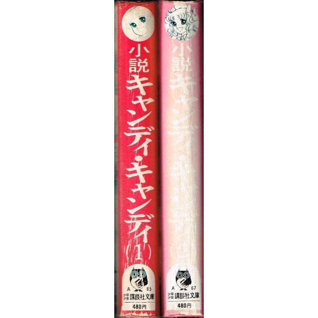 □2冊□『小説キャンディ・キャンディ』1,2巻□水木杏子