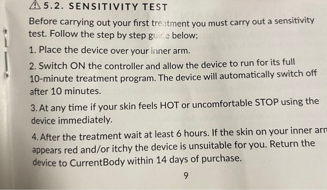CURENTBODY LEDフェイスマスク