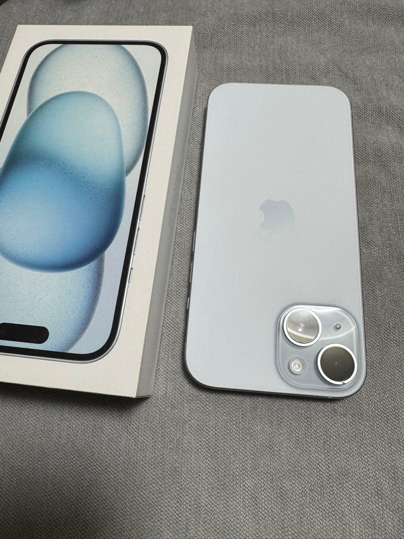 Iphone15本体simフリー256gb ブルー