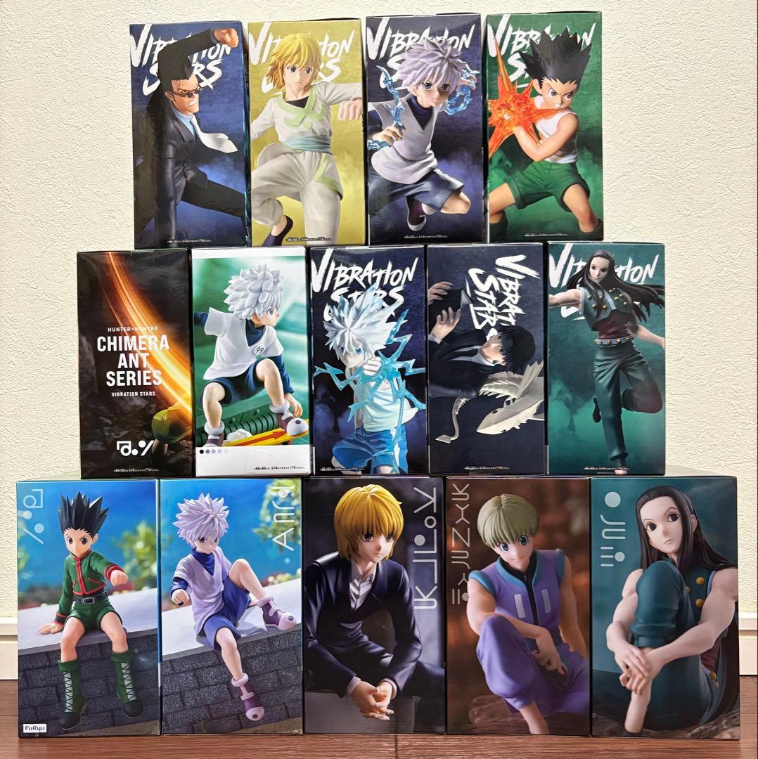 新品】HUNTER✕HUNTER ハンターハンター フィギュア14体セット - メルカリ