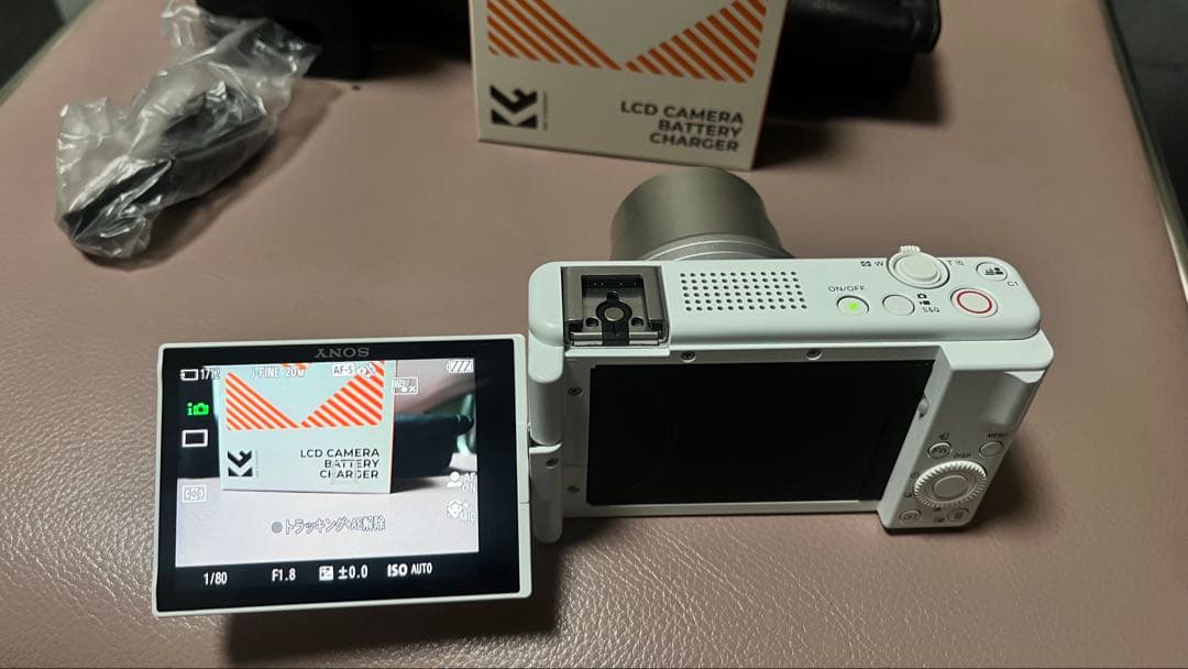 SONY ZV 1 ii / ZV 1M2コンパクトデジタルカメラ ホワイト