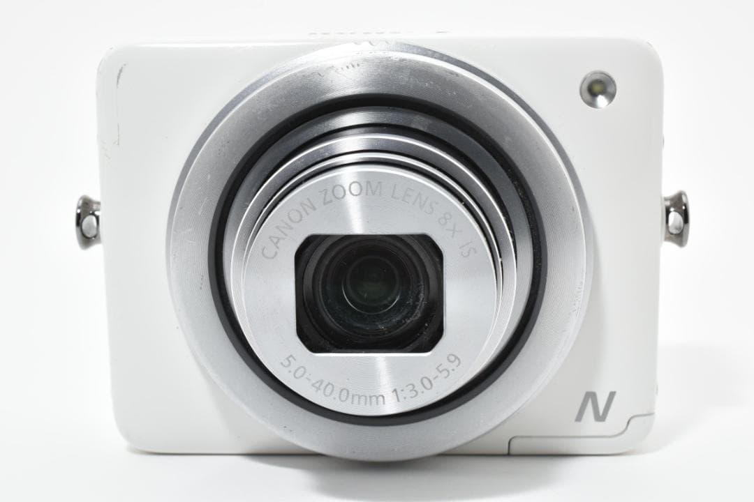 【美品】Canon PowerShot N ホワイト　動作確認済　充電器付☆