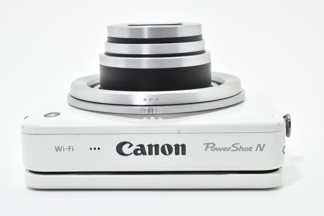 【美品】Canon PowerShot N ホワイト　動作確認済　充電器付☆