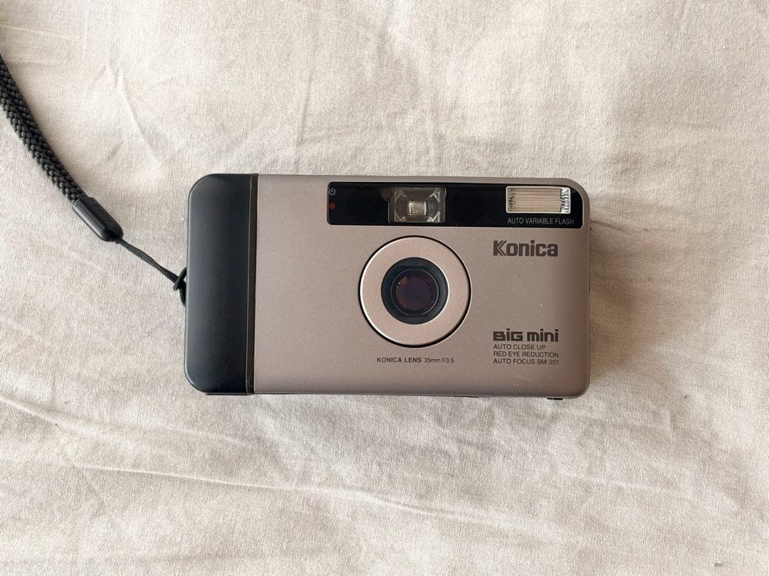 【美品】Konica BIG mini BM-301 コンパクトフィルムカメラ