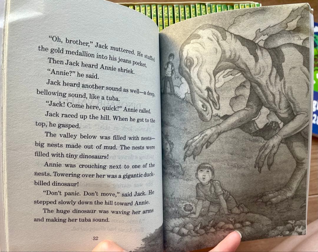 新品Magic Tree Houseシリーズ1 -2英語絵本66冊