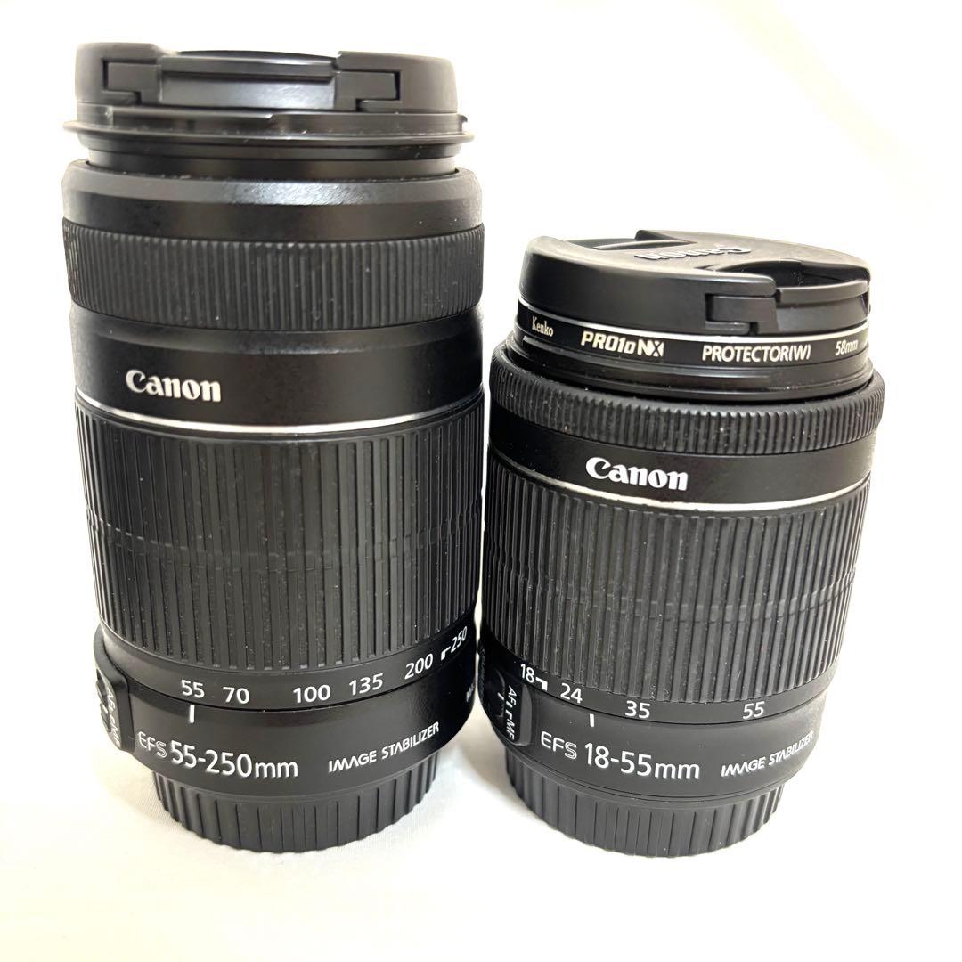 【値下げ可】Canon EOS Kiss X7 豪華レンズ3本＆バッグ付き