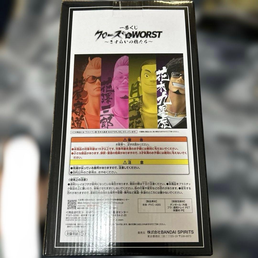 クローズ&WORST 1番くじラストワン賞D賞BULLSHITバックル風まとめ