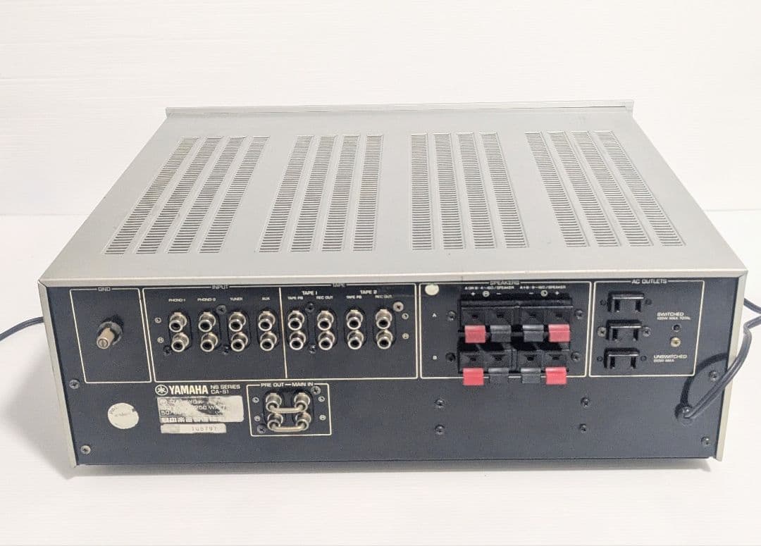 YAMAHA ヤマハ　CA-S1 プリメインアンプ　オーディオ機器