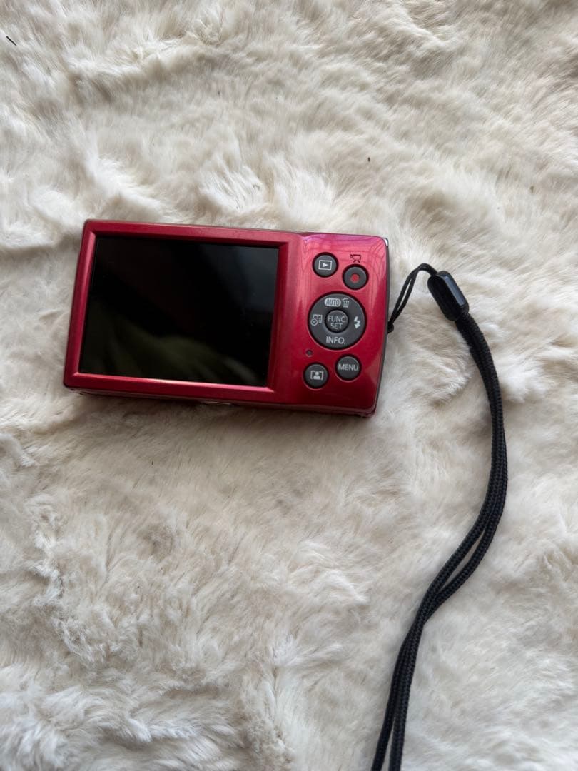 動作確認済 Canon キヤノン IXY200 イクシー PC2333 赤