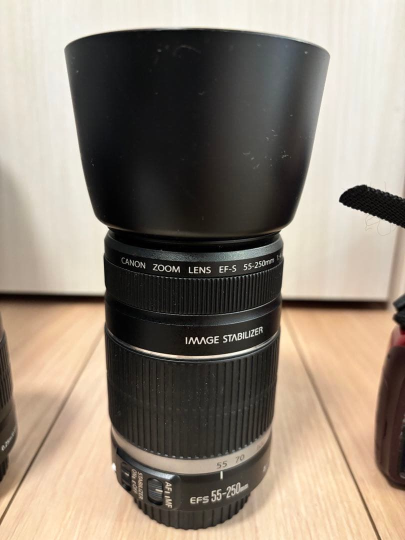 Canon EOS X50デジタル一眼レフ　レンズセットEFS 55-250mm