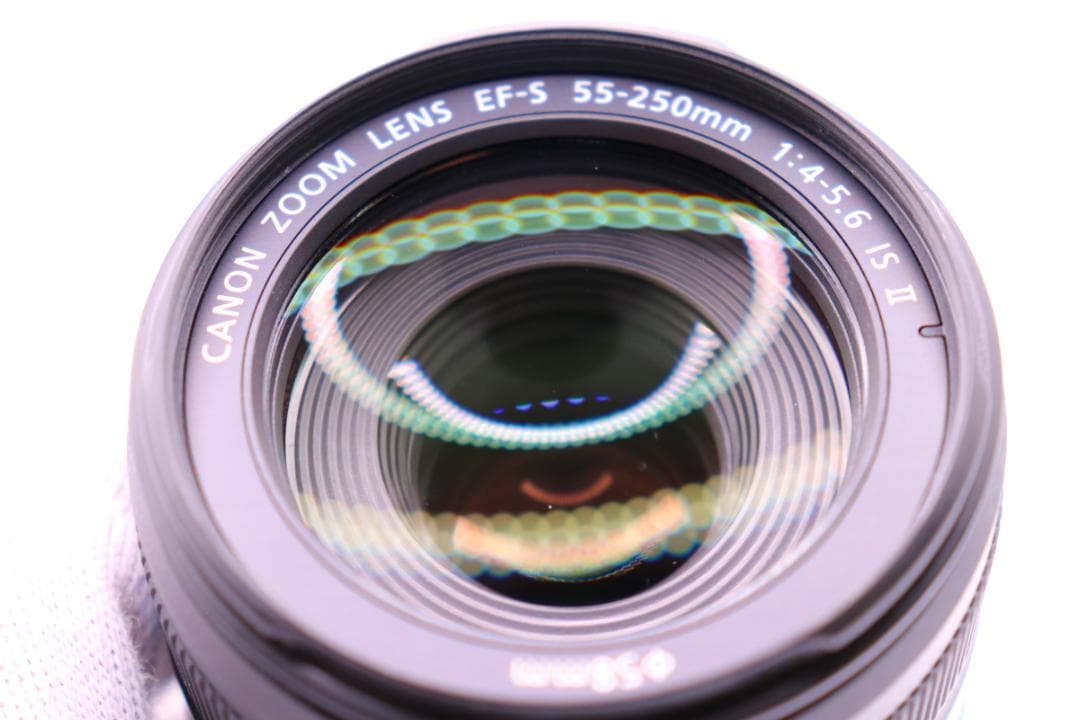 【極上品・保証付】Canon EF-S 55-250mm IS Ⅱ レンズ