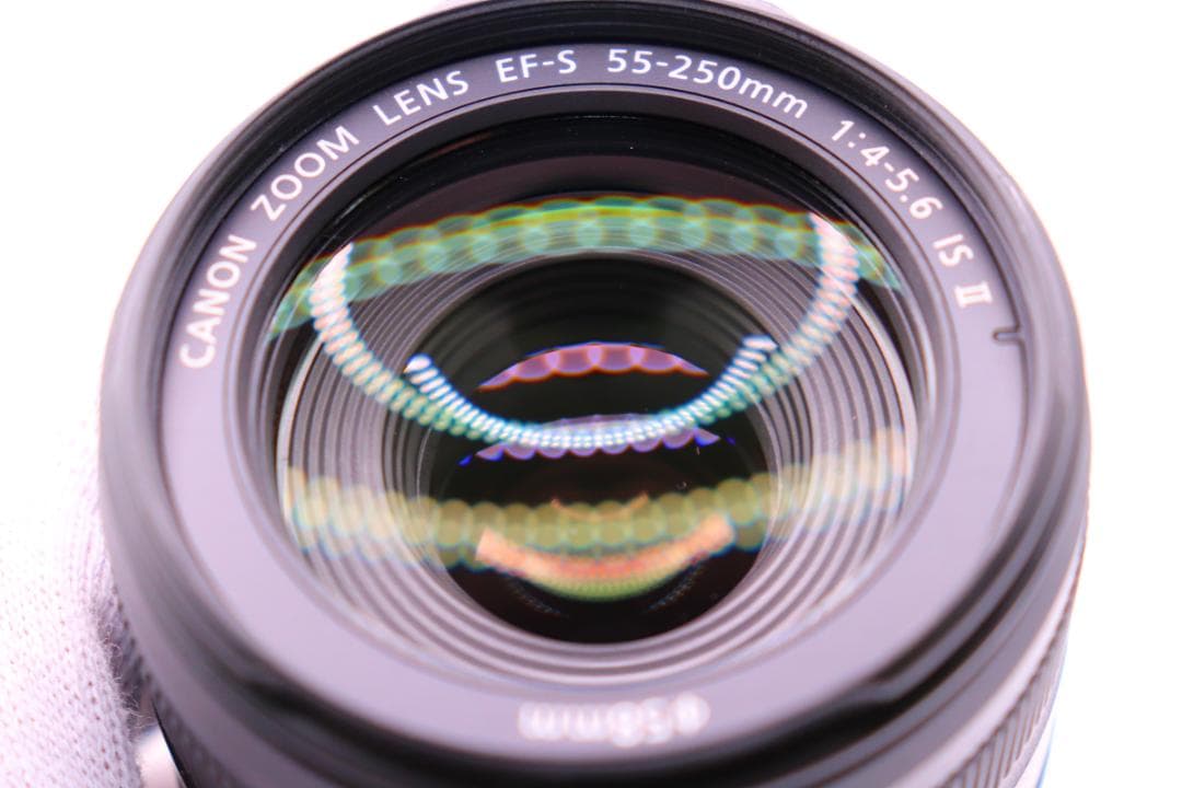 【極上品・保証付】Canon EF-S 55-250mm IS Ⅱ レンズ