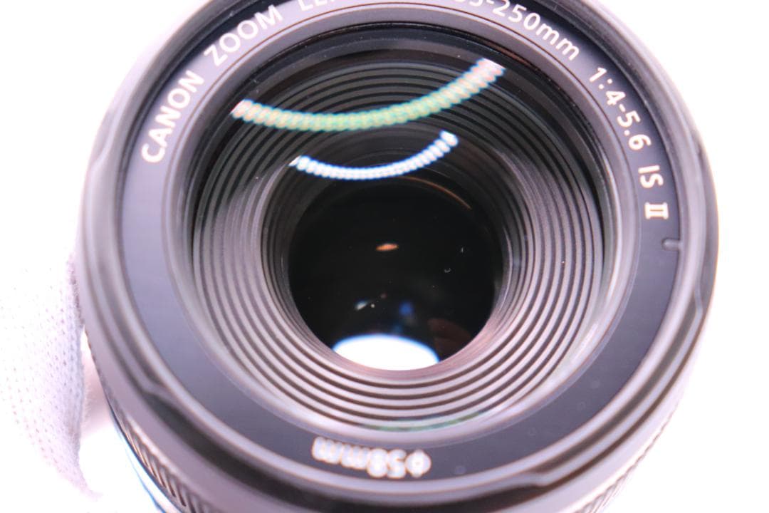 【極上品・保証付】Canon EF-S 55-250mm IS Ⅱ レンズ