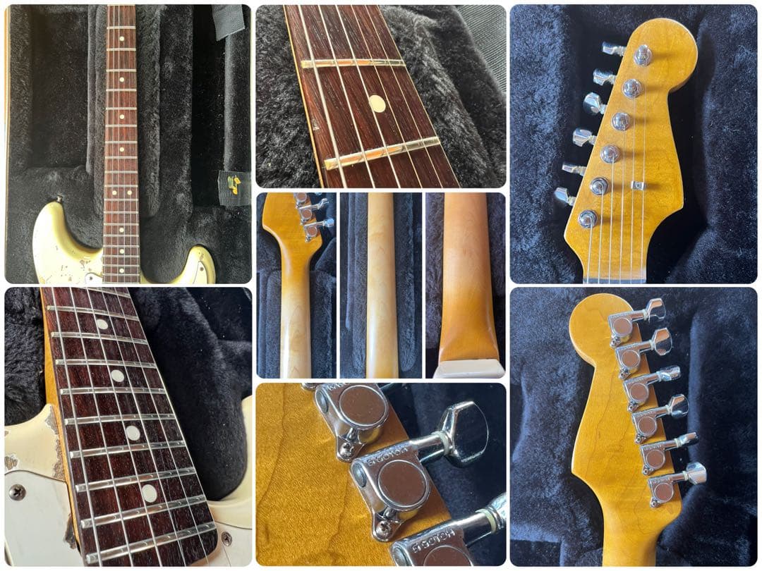 ハードレリック80sコンポストラトキャスター/マホガニーボディ