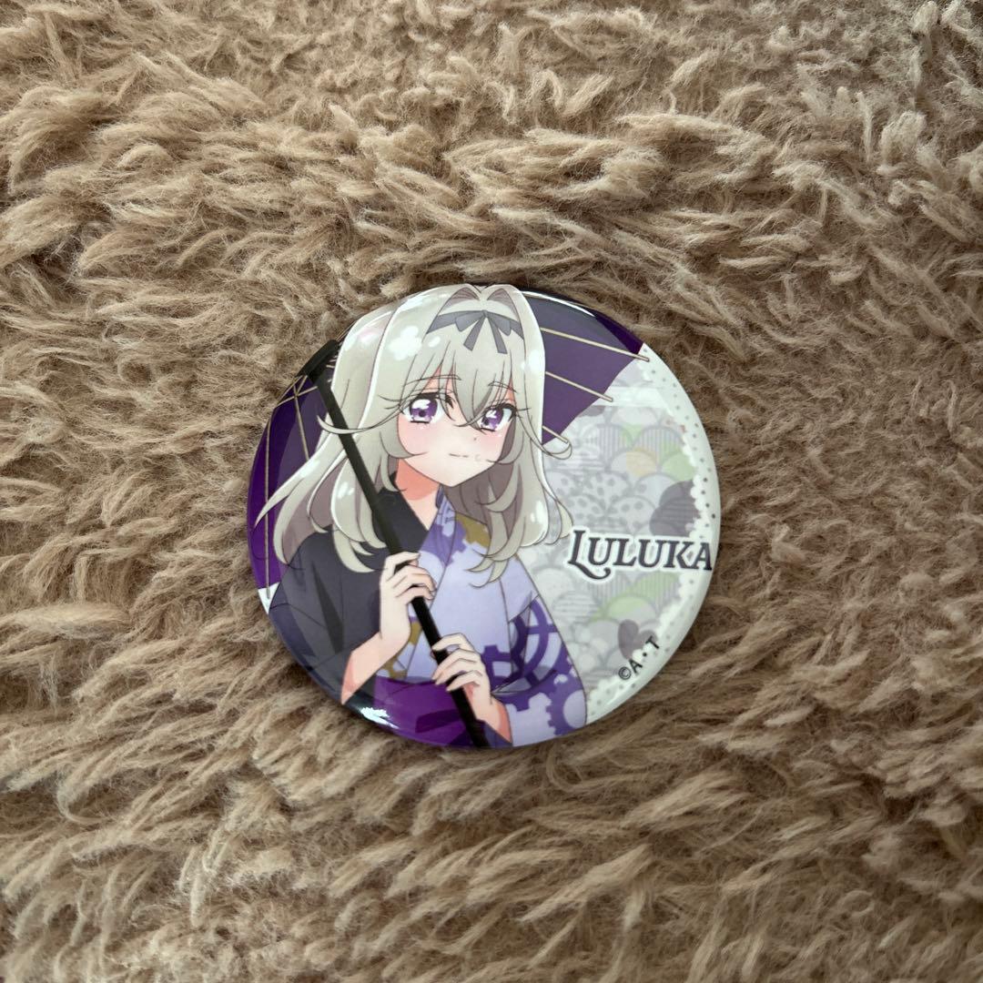 極楽湯 名探偵プリキュア 森亜るるか キュアアルカナシャドウ 缶バッジ