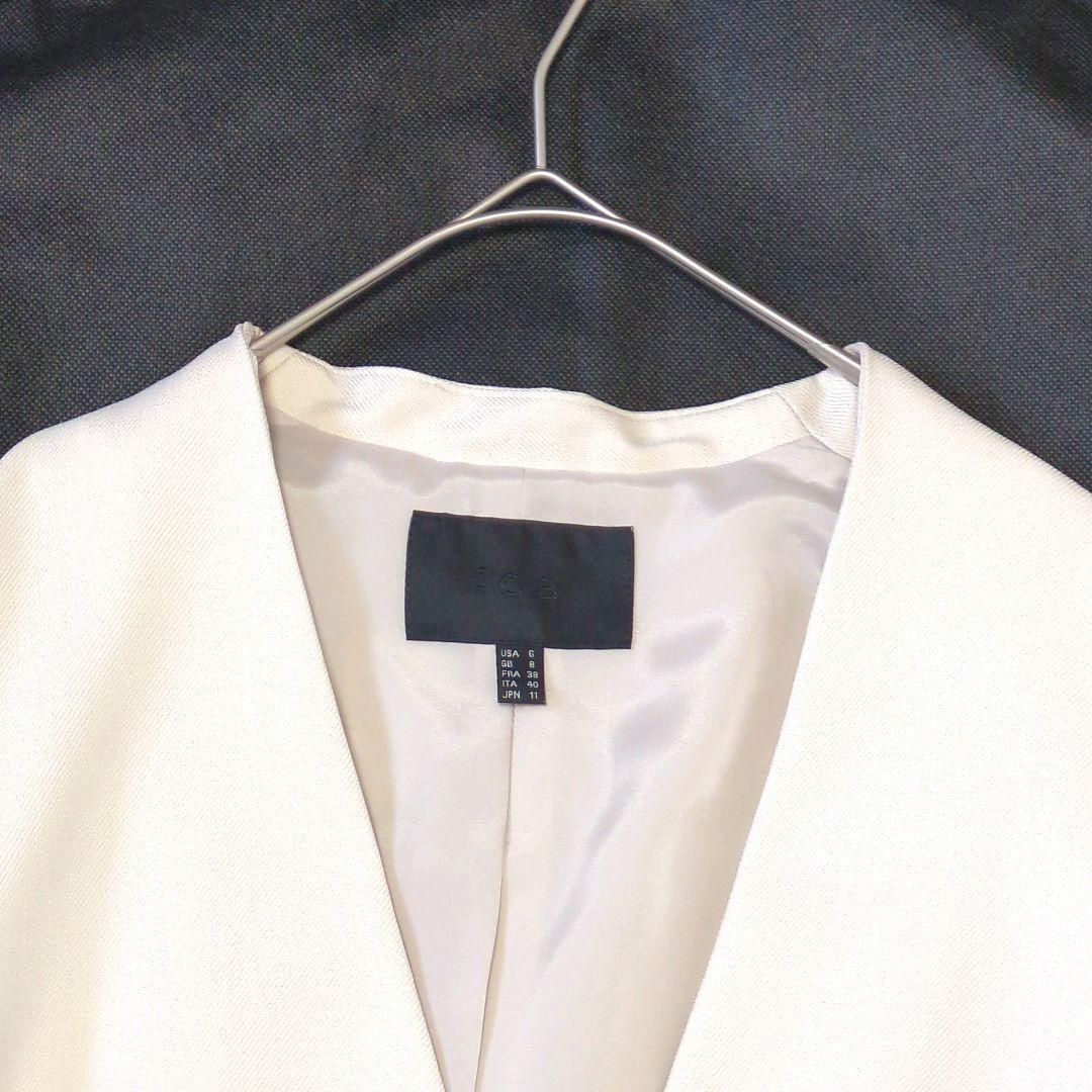 icb BrightCrossノーカラージャケット パンツ大きい サイズ 6 - メルカリ