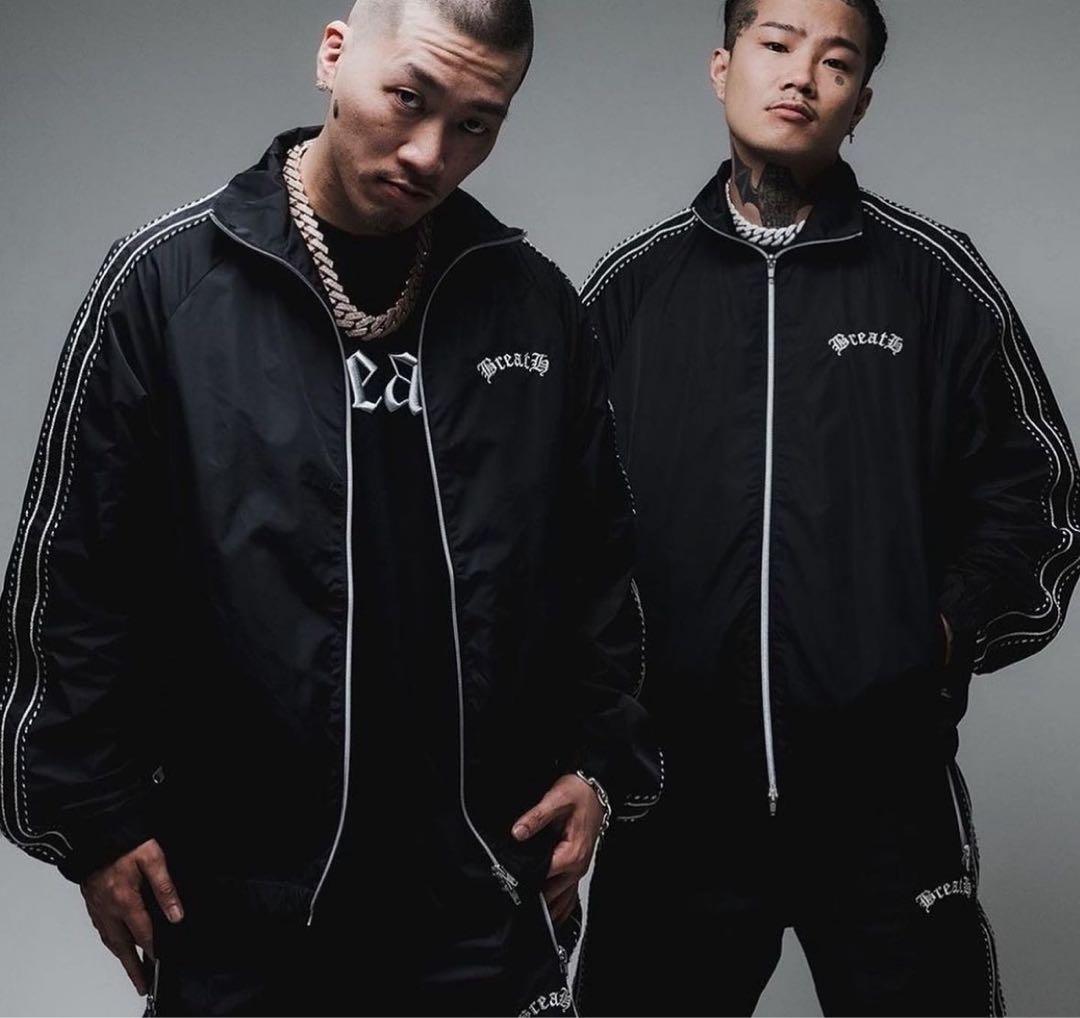 Breath TRACK JACKET BLACK YZERR BADHOP - メルカリ