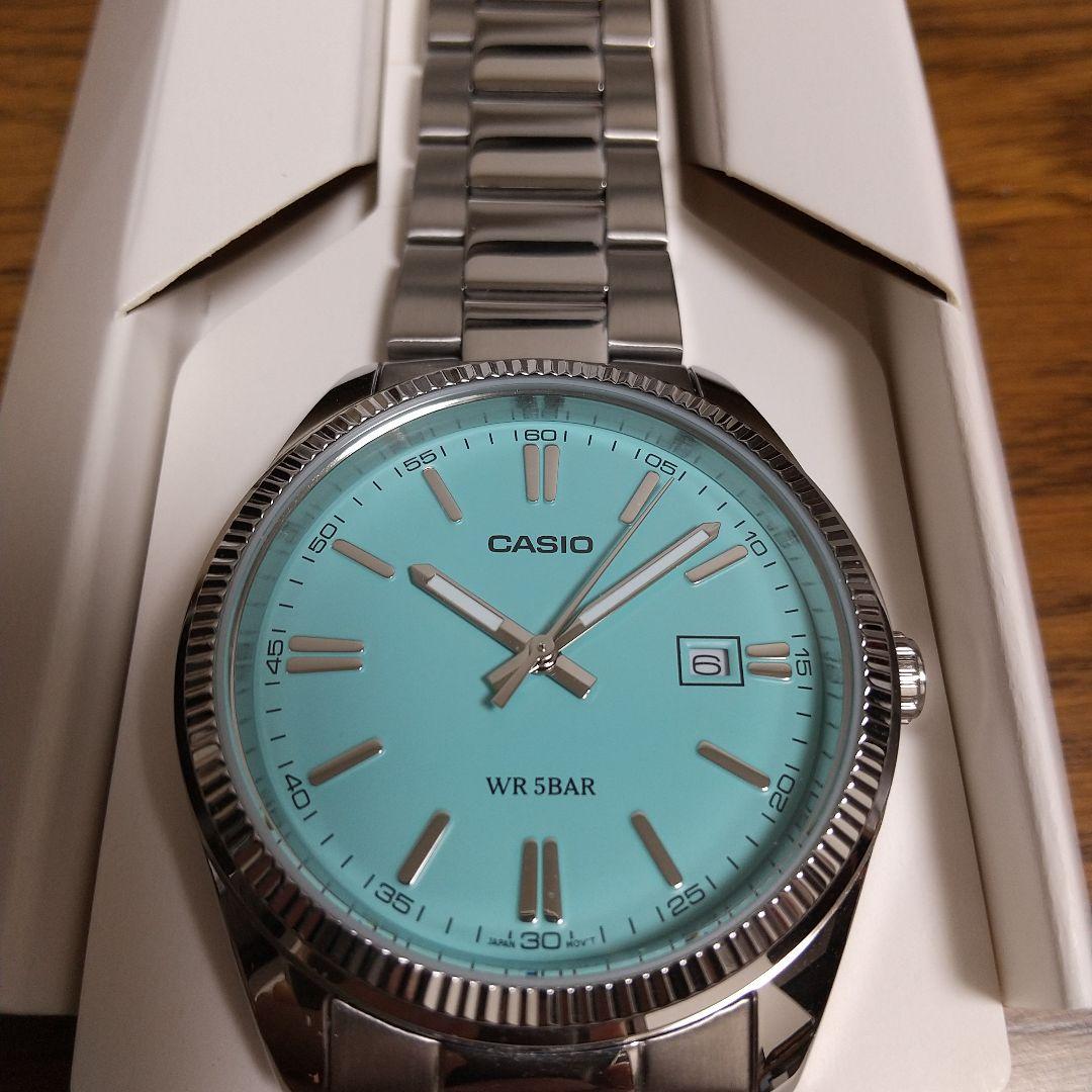 カシオコレクション2本セット【ターコイズブルー & グリーン】 - メルカリ