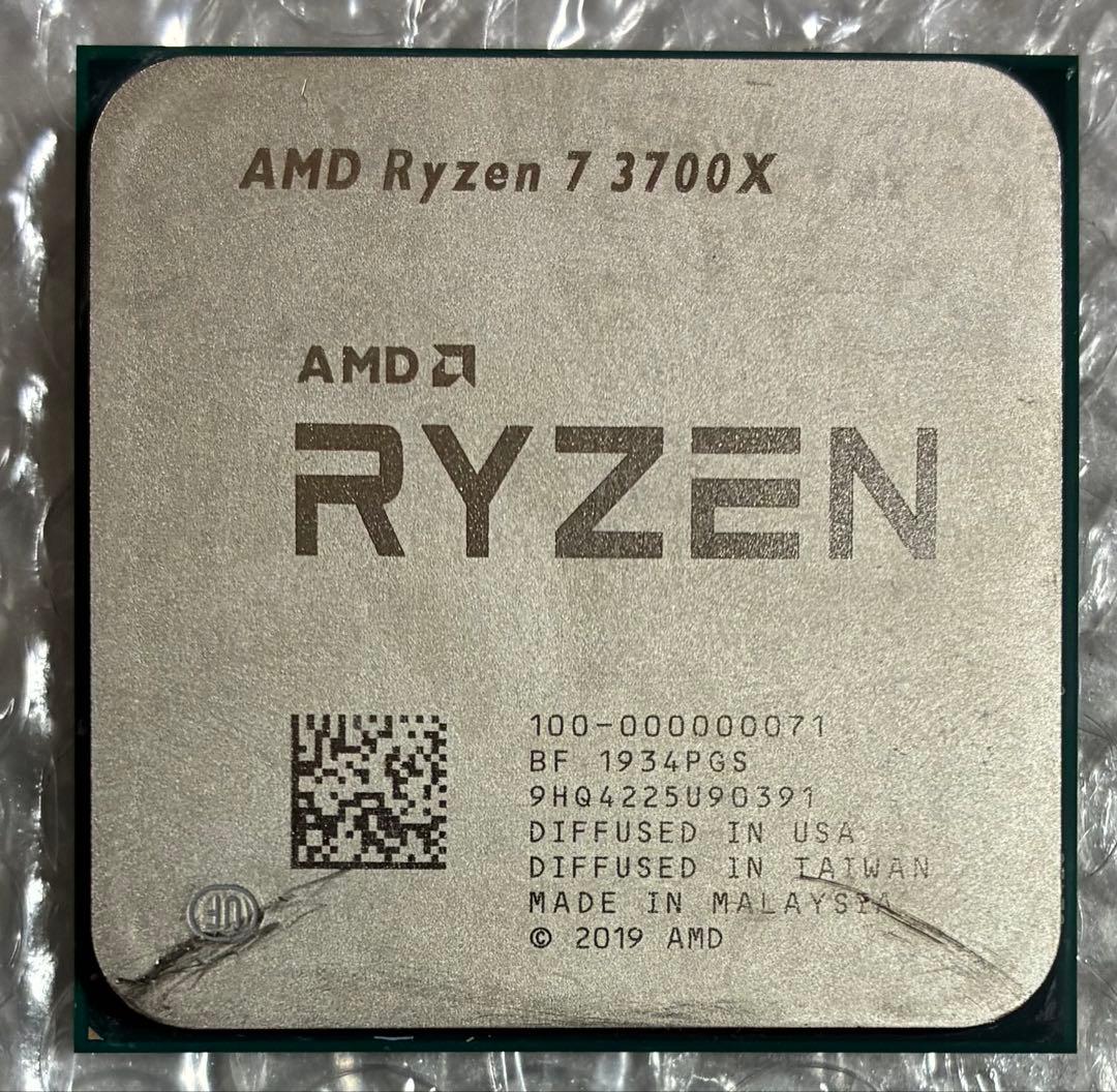 【みかんの人】【中古】AMD Ryzen 7 3700X Amazon | AMD Ryzen 7 3700X with Wraith Prism cooler 3.6GHz 8コア