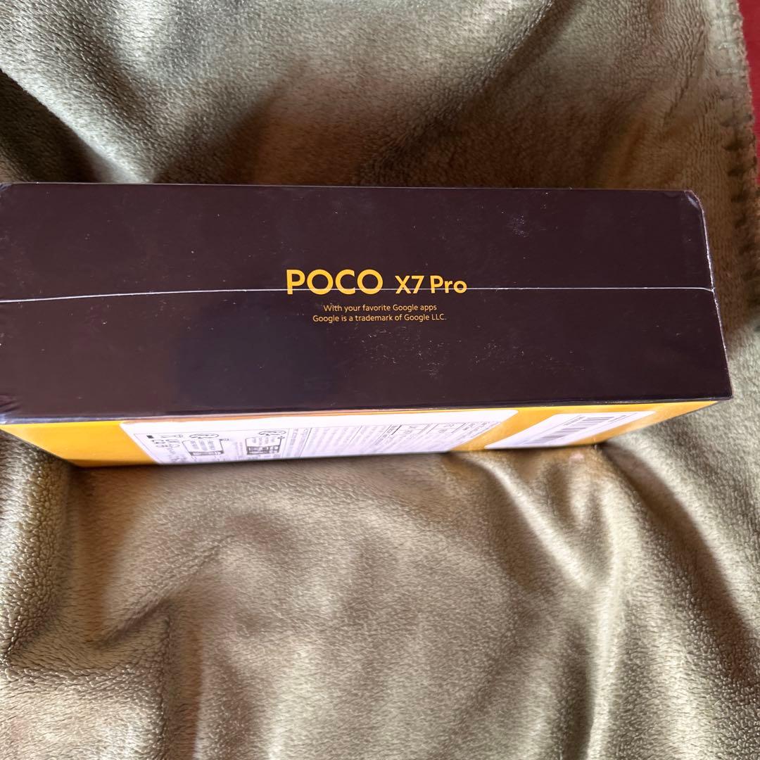 未開封 POCO X7 Pro 6.67インチメモリ8GBストレージ256GB