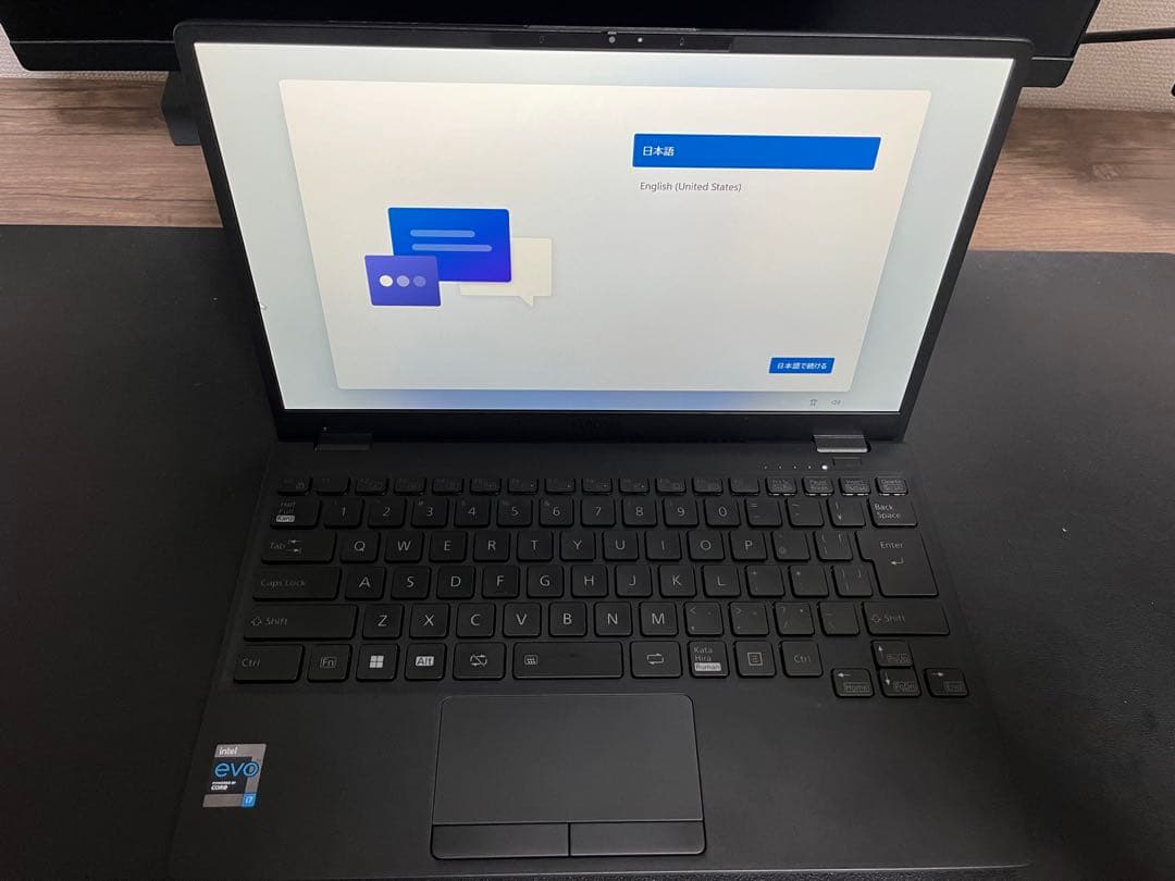 【新品同様】FUJITSU 富士通　フルブラック　LIFEBOOK ライフブック