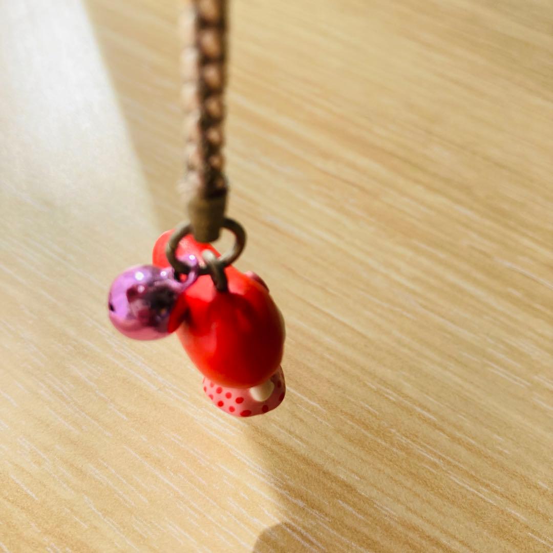 ☆レア ハローキティ 博多限定 明太子 ストラップ 根付け 福岡限定