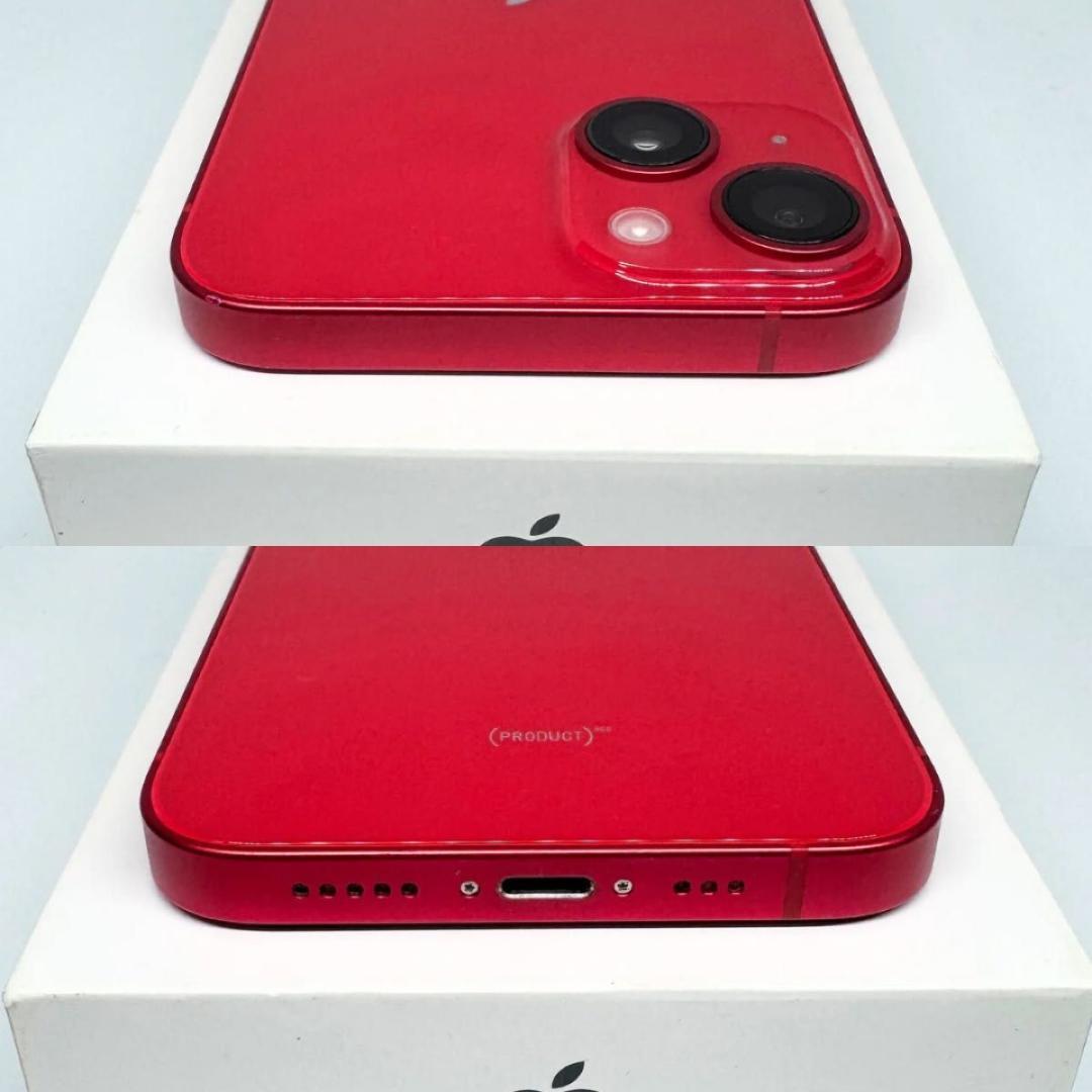 iPhone14 128GB バッテリー新品 レッド SIMフリー