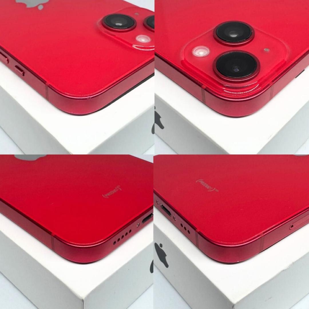 iPhone14 128GB バッテリー新品 レッド SIMフリー
