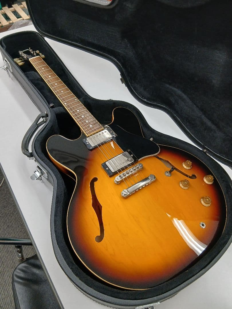 Burny RSA-55 VSB ES-335モデル Burny ES-335 « The Revival » Model RSA-100 (Japan, 1981) - 3.3kg