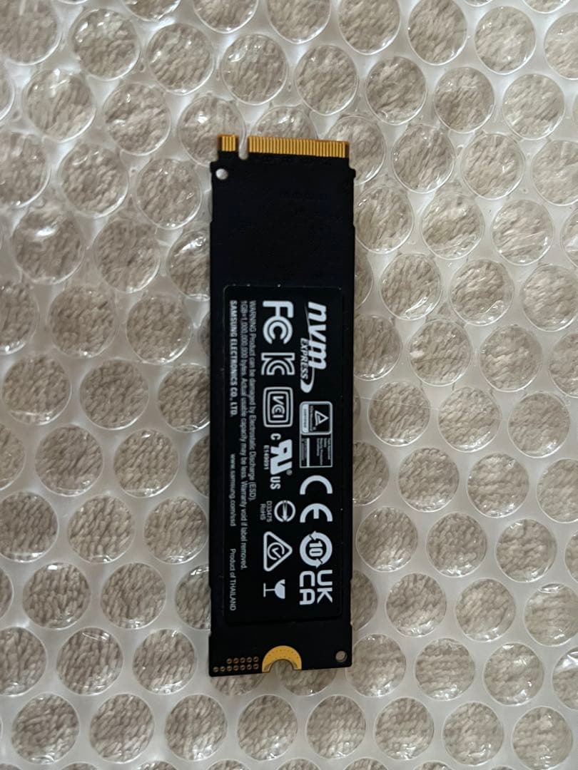 SSD　SAMSUNG 970 EVO Plus NVMe M2　2TB