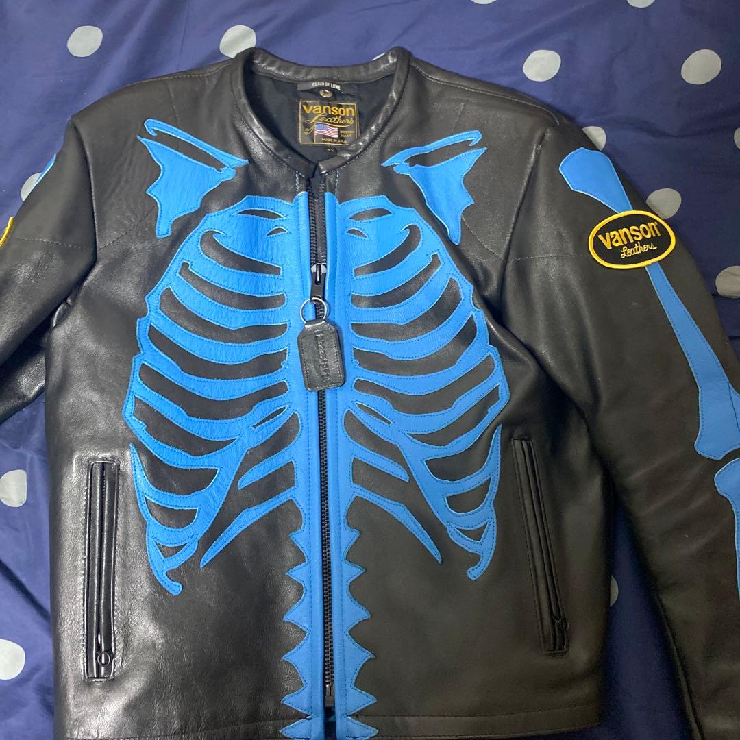 CLAIR DE LUNE × VANSON BONELEATHER JAKET - メルカリ