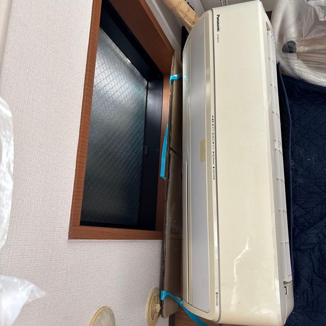パナソニックエアコン　エオリア　16〜18畳　 CS-X567C2 室外機 CS-X567C2-W エアコン 2017年 Eolia（エオリア）Xシリーズ クリスタル