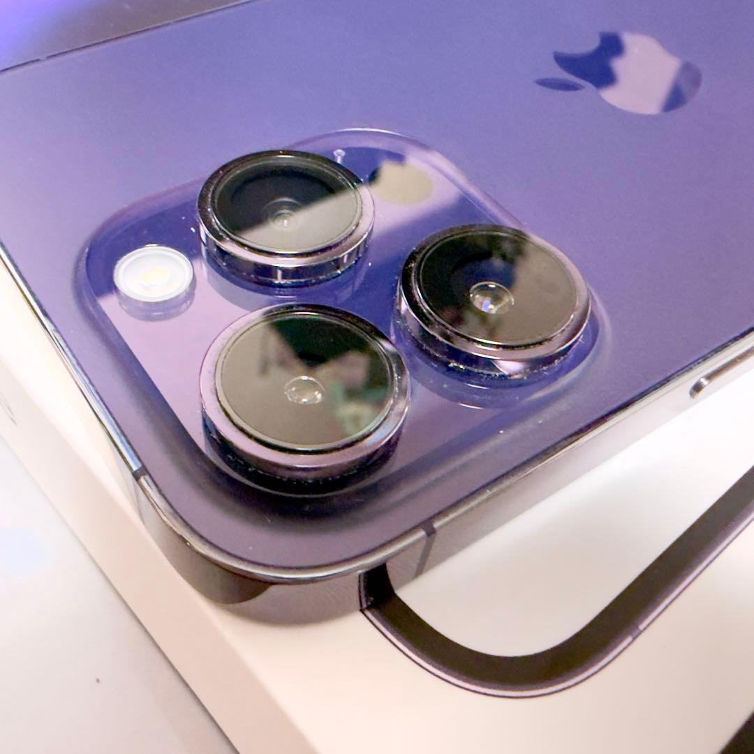 SIMフリー iPhone 14 pro 512GB ディープパープル