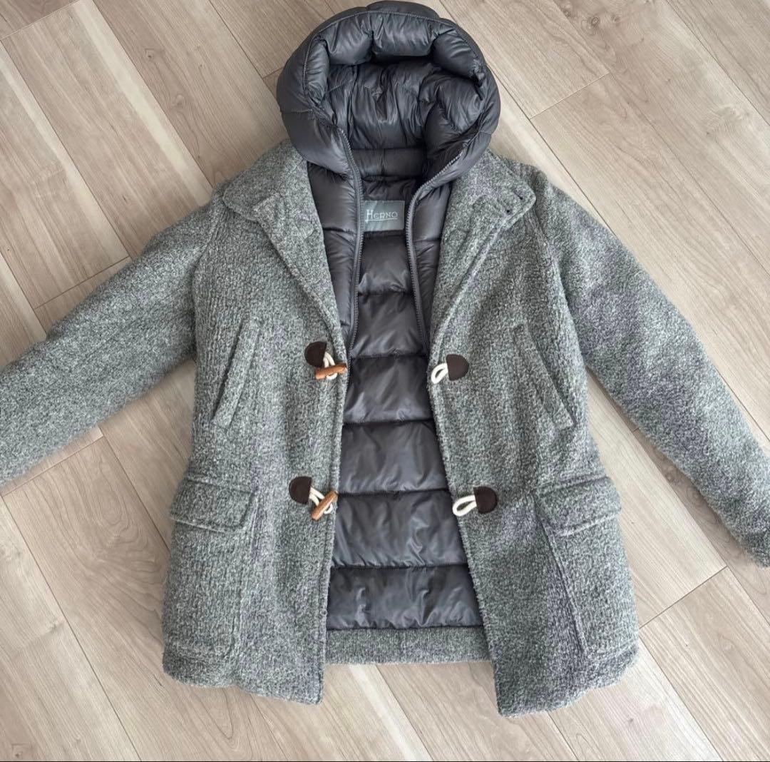 HERNOニットダウンコート 150サイズ