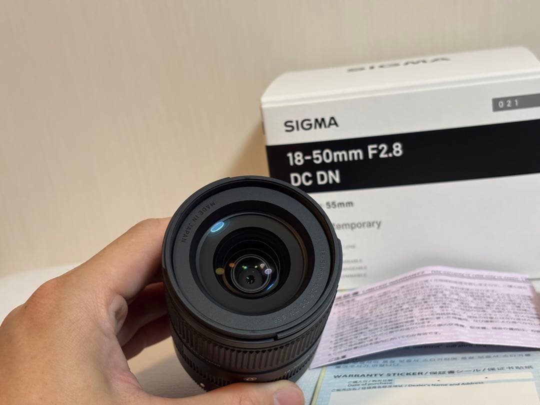 SIGMA 18-50mm F2.8 DC DN Eマウント