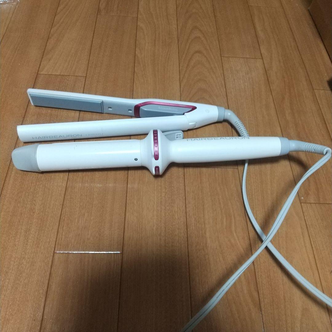 HAIRBEAURON ストレート＆カールヘアアイロン セット