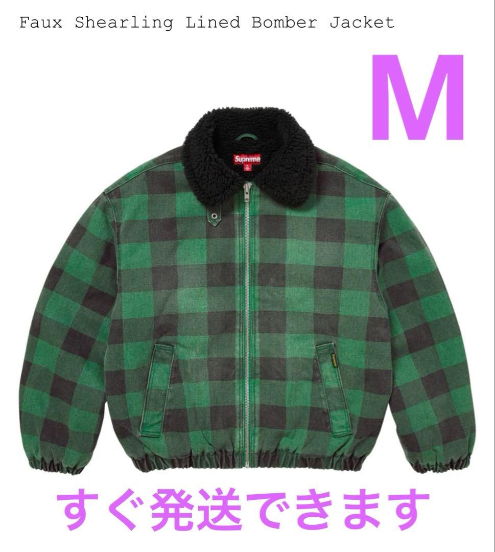 Supreme Faux Shearling Lined Bomber - メルカリ